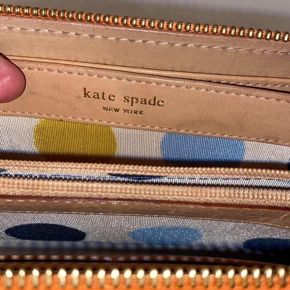 Kate Spade Riverside St Ostrich Wallet - Picture 6 of 13